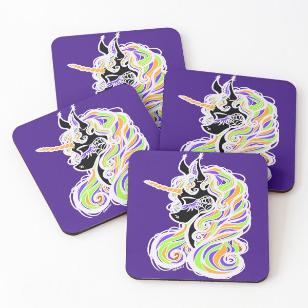 Item preview, Halloween Night Unicorn designed and sold by JanGrackle.