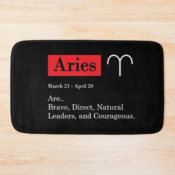 Item preview, Aries Zodiac Sign And Personality designed and sold by RomeoSketches.