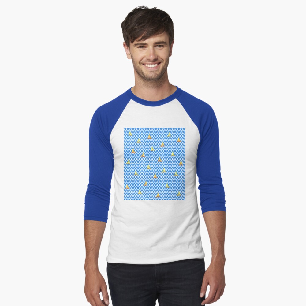 Item preview, Baseball ¾ Sleeve T-Shirt designed and sold by vkdezine.