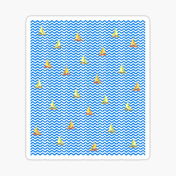 Fishing Boats Sticker