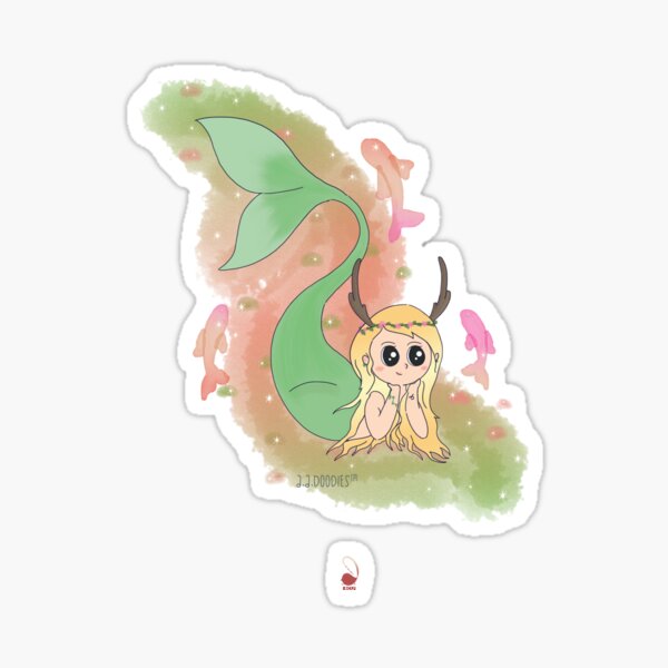 Taurus Mermaid Sticker
