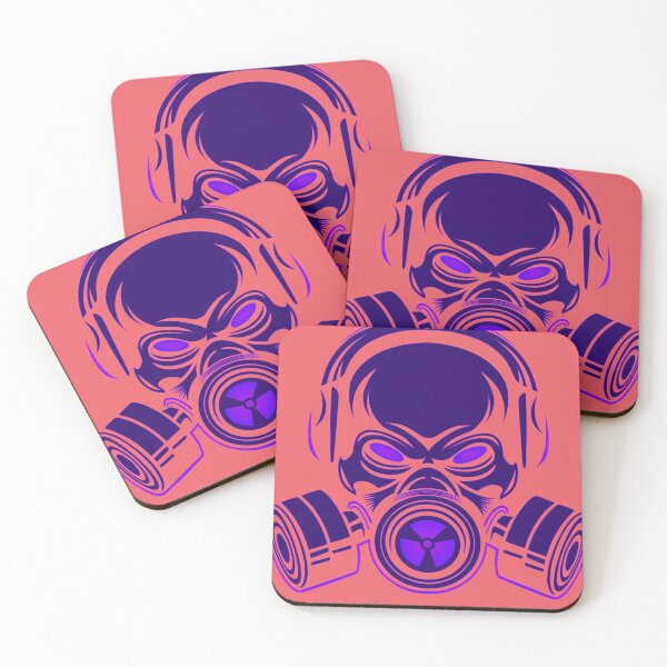 Item preview, pink and purple gas mask designed and sold by Jessiecrow87.