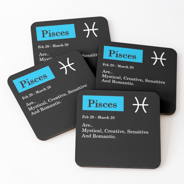 Item preview, Pisces Zodiac Sign And Personality designed and sold by RomeoSketches.