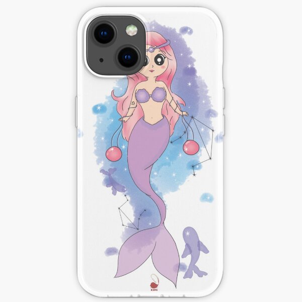 Libra Mermaid iPhone Soft Case