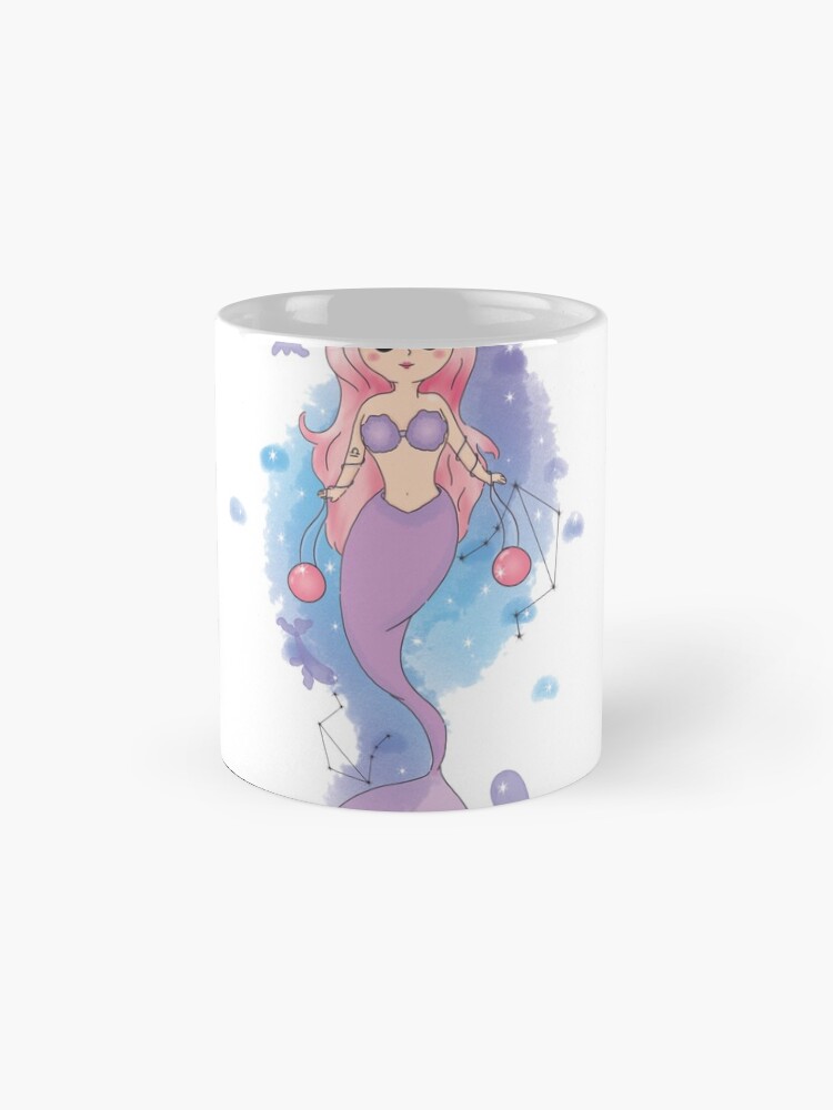 Alternate view of Libra Mermaid Coffee Mug
