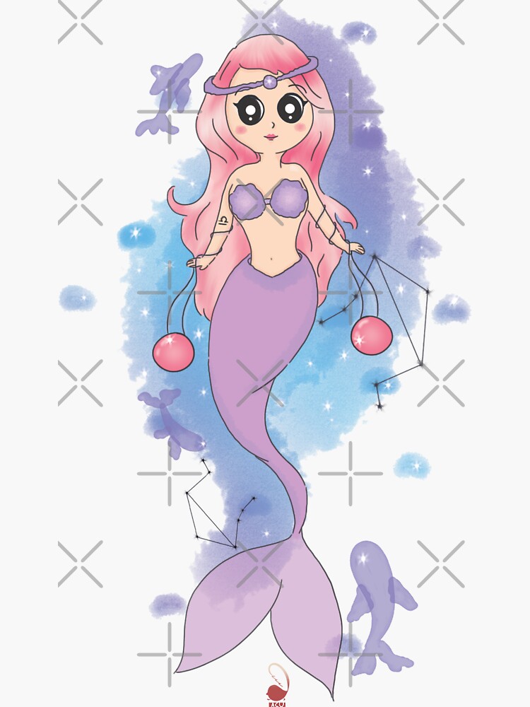 Libra Mermaid by Aadoodles-ACU