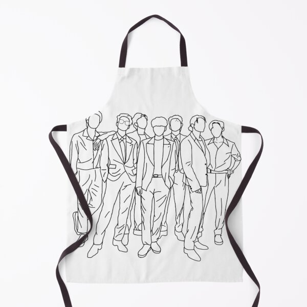 Item preview, Bangtan members designed and sold by Juzzov.