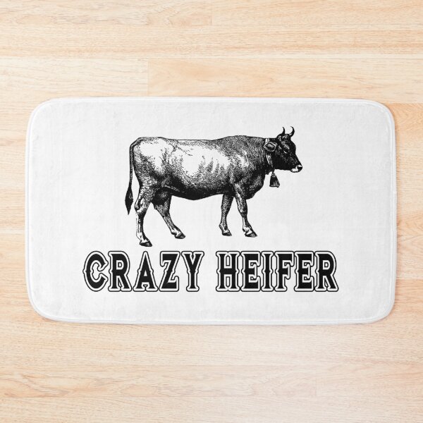 Item preview, Crazy Heifer cute shirt for men and women. Best gift for cattle lovers designed and sold by Titmit.