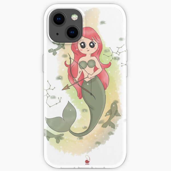 Saggitarius Mermaid iPhone Soft Case