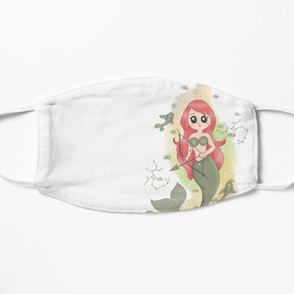 Saggitarius Mermaid Flat Mask