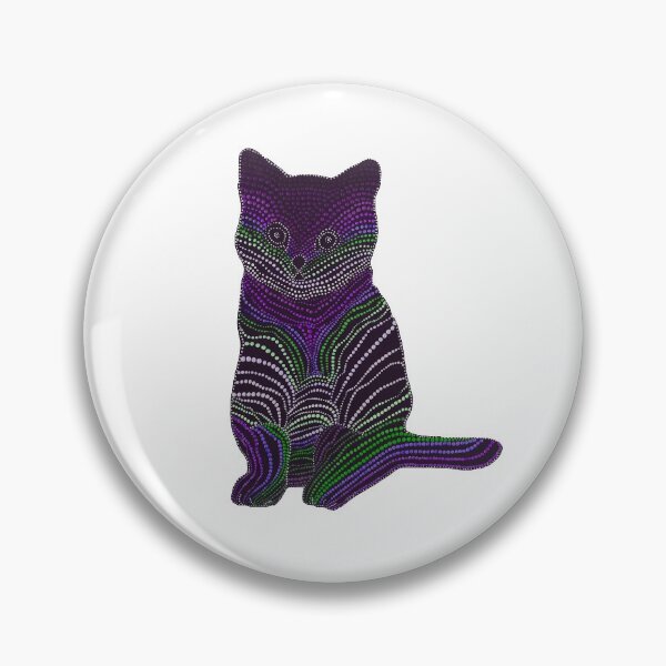 Item preview, Meow Meow - Purple & Green designed and sold by Amy Diener.