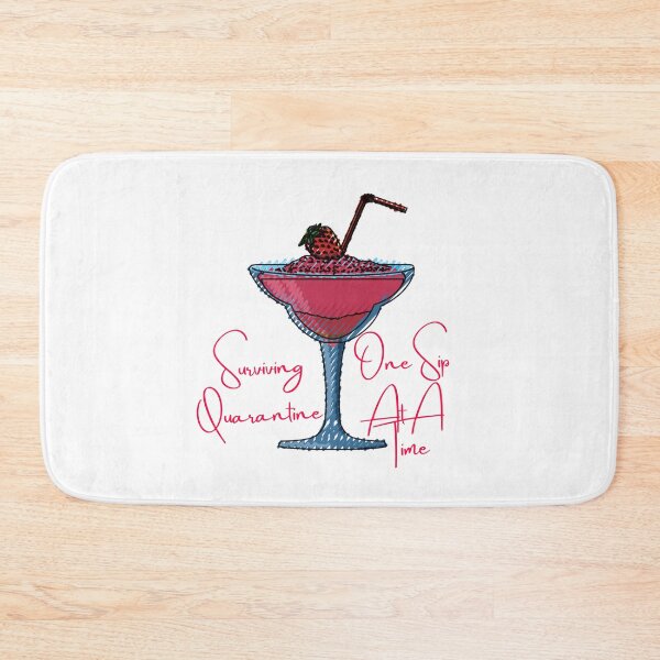 Item preview, Serviving Quarantine One Sip At A Time designed and sold by Red-ElYoubi.
