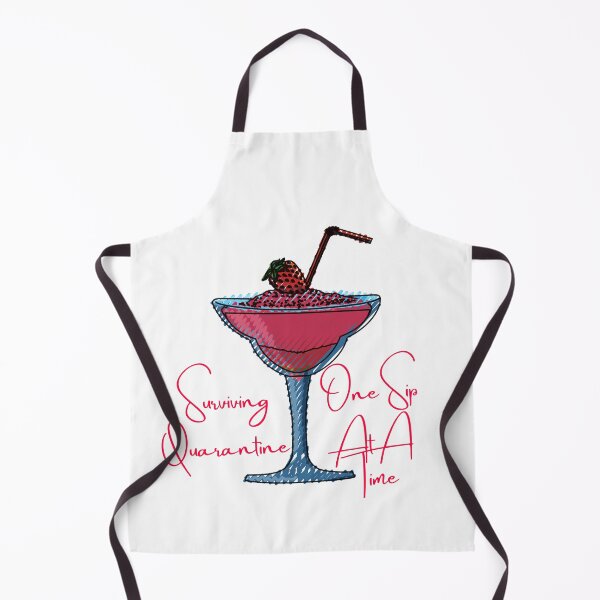 Item preview, Serviving Quarantine One Sip At A Time designed and sold by Red-ElYoubi.