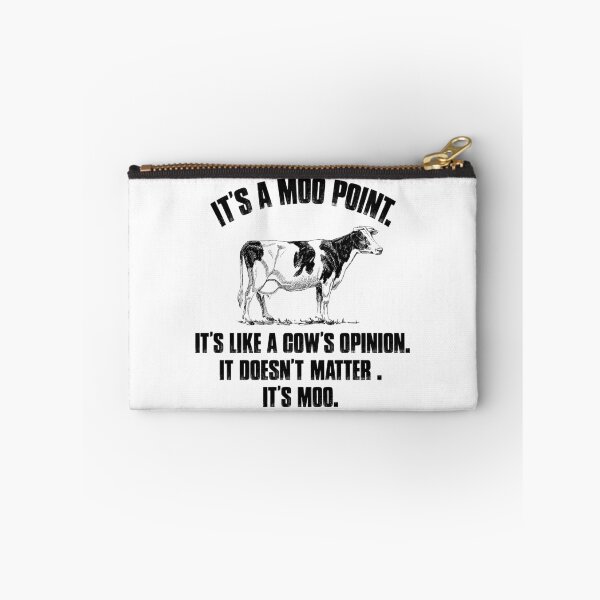Item preview, It's a moo point. It's like a cow's opinion. It's doesn't matter. It's moo funny cow t-shirt designed and sold by Titmit.