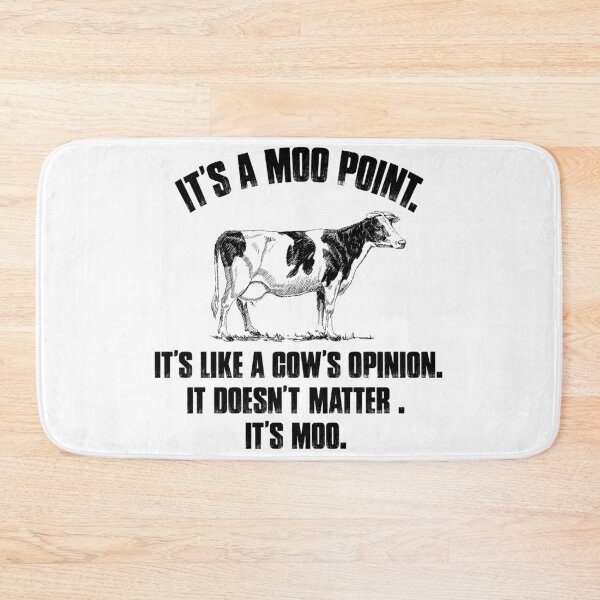 Item preview, It's a moo point. It's like a cow's opinion. It's doesn't matter. It's moo funny cow t-shirt designed and sold by Titmit.