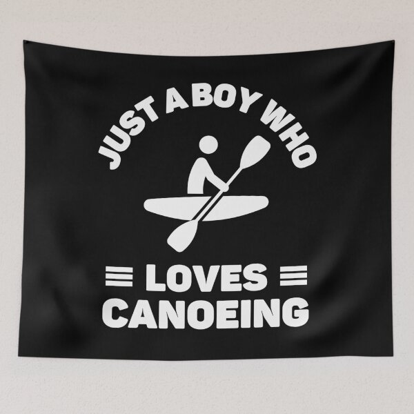Item preview, Just a boy who loves canoeing designed and sold by TheGreenGoat.