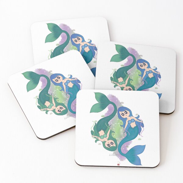 Item preview, Gemini Mermaids designed and sold by Ashwini Abhang.