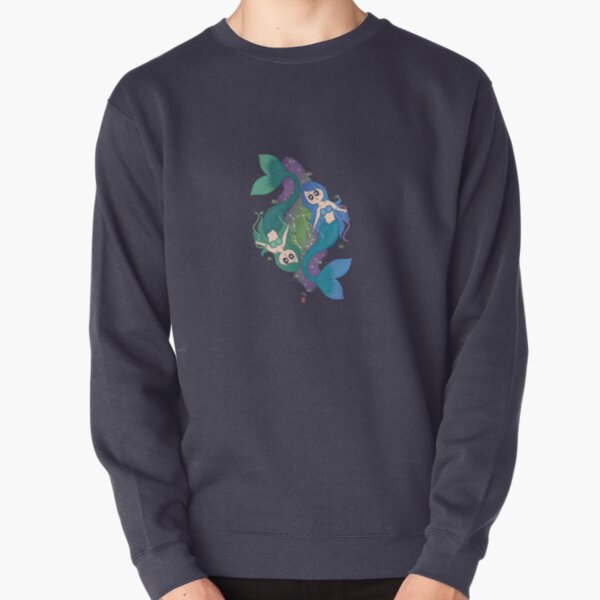 Gemini Mermaids Pullover Sweatshirt
