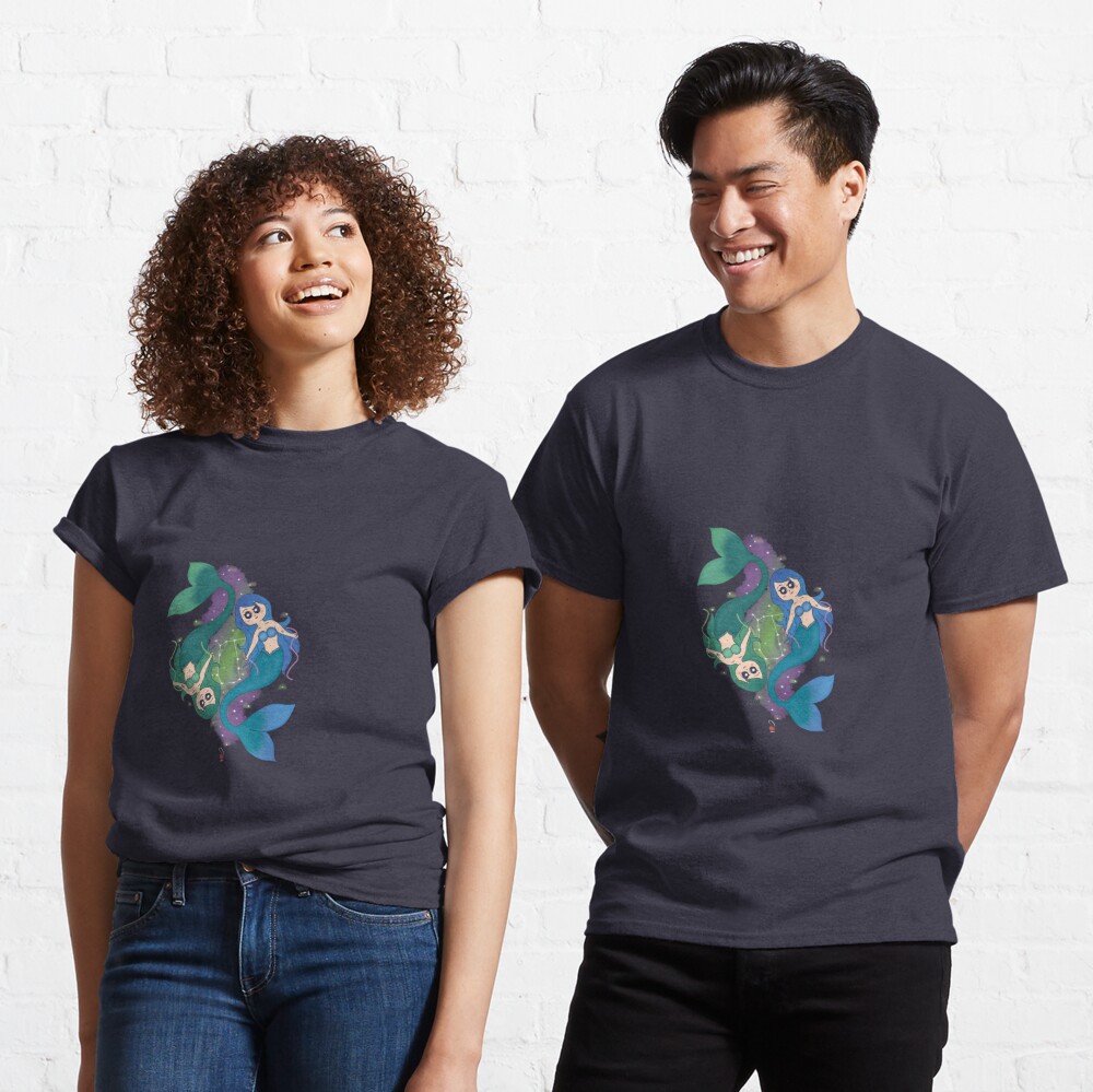 Gemini Mermaids Classic T-Shirt
