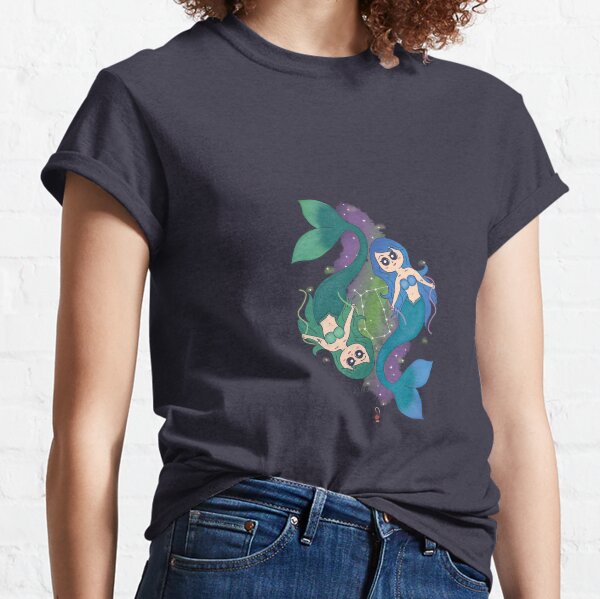 Gemini Mermaids Classic T-Shirt