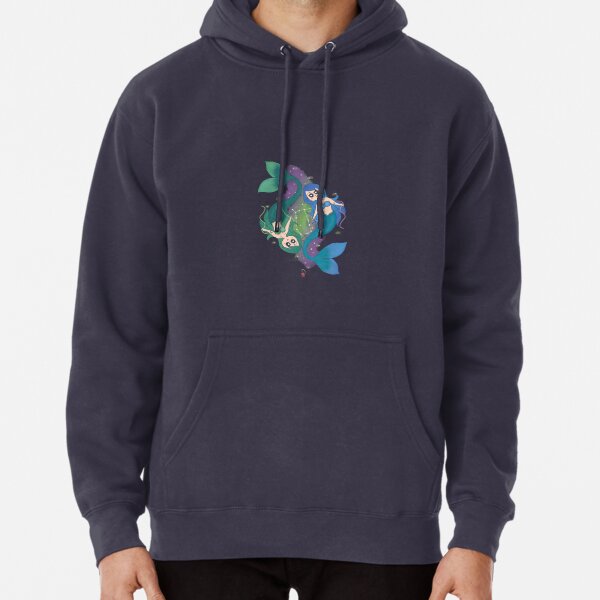 Gemini Mermaids Pullover Hoodie