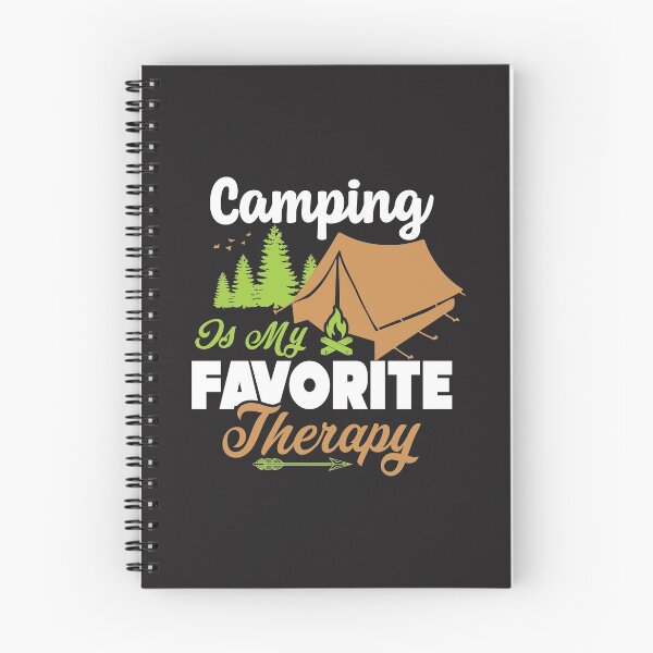 Item preview, Camping is My favorite Therapy designed and sold by mzakarya.