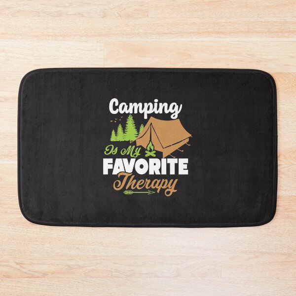Item preview, Camping is My favorite Therapy designed and sold by mzakarya.