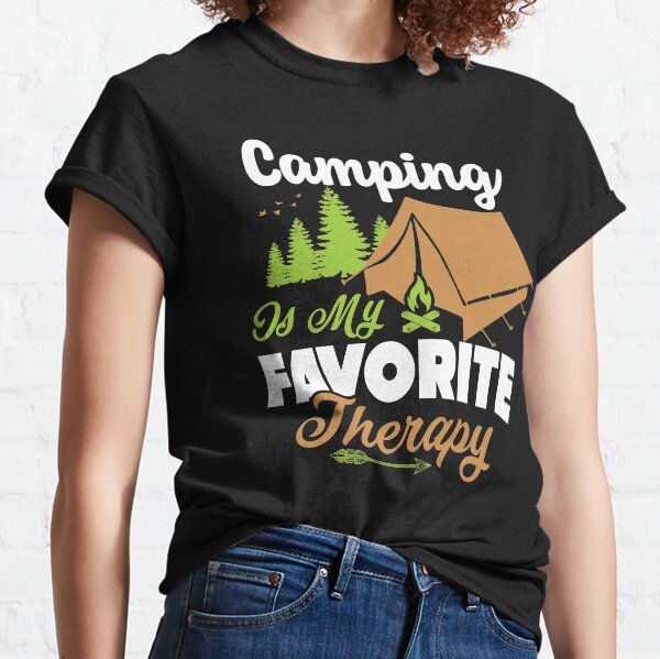 Camping is My favorite Therapy Classic T-Shirt