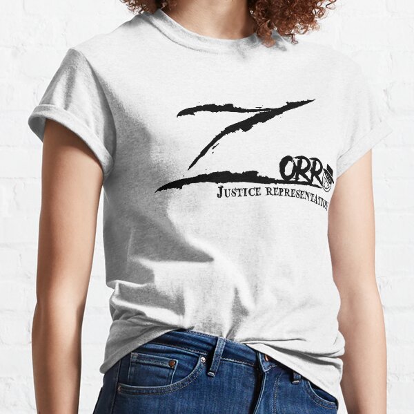 Zorro Justice representation Classic T-Shirt