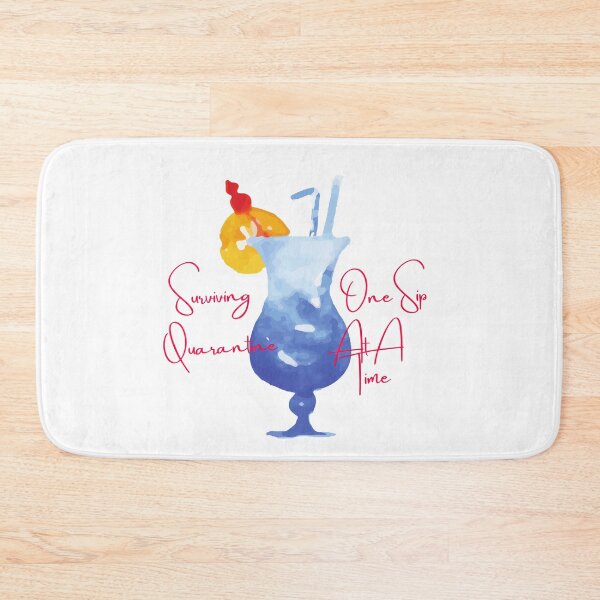 Item preview, Serviving Quarantine One Sip At A Time designed and sold by Red-ElYoubi.