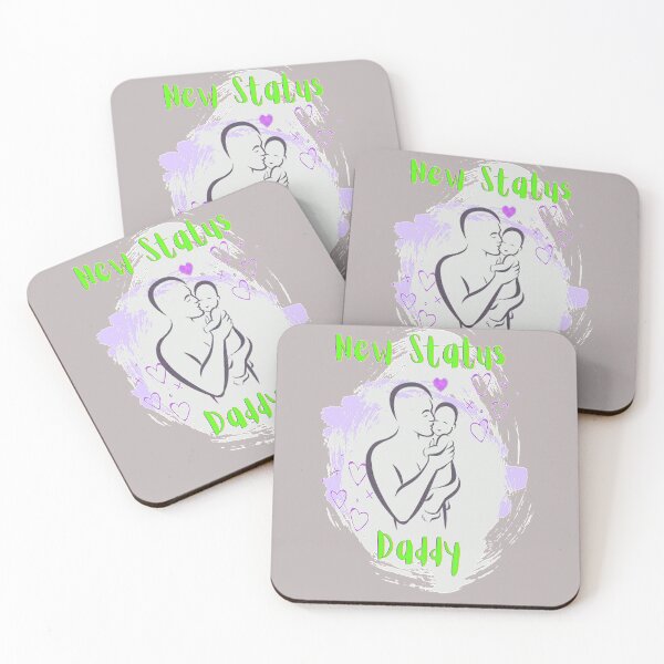 Item preview, Brand New Daddy, my first Fathers Day, Promoted to Daddy nr 2, Super Stepdad Fathers Day designed and sold by Adri Barnard.