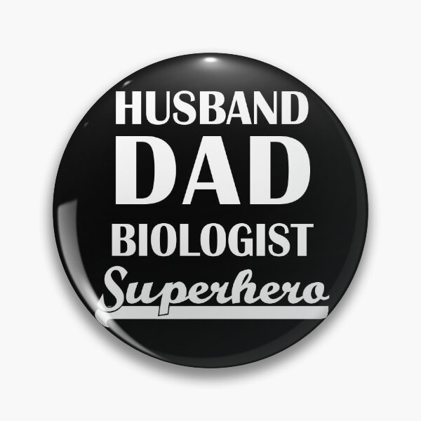 Item preview, Husband Dad Biologist Superhero designed and sold by theshirtinator.