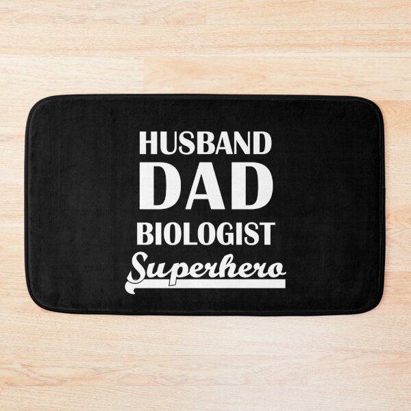 Item preview, Husband Dad Biologist Superhero designed and sold by theshirtinator.