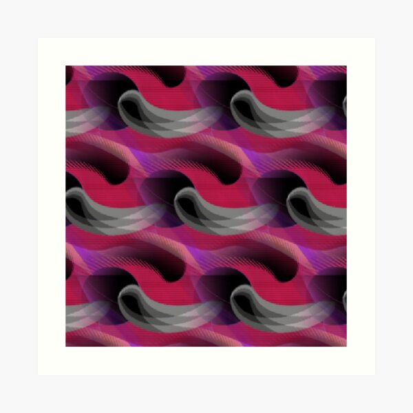 Ghost in the the Mirror Art Print