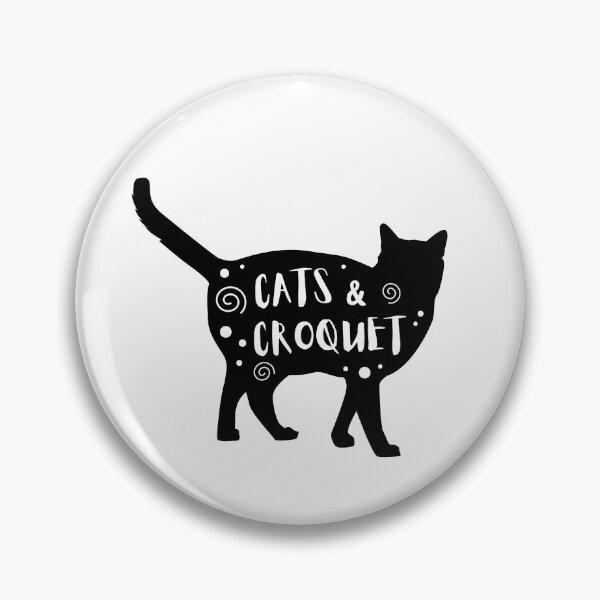 Item preview, Cats & Croquet designed and sold by TheGreenGoat.
