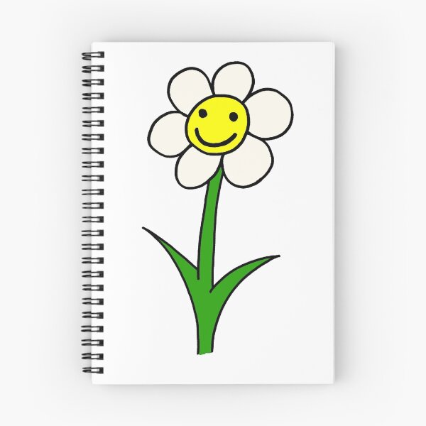 Artikelvorschau, Meine glückliche Blume - Karikatur, lächelnd entworfen und verkauft von ReadiesCards.
