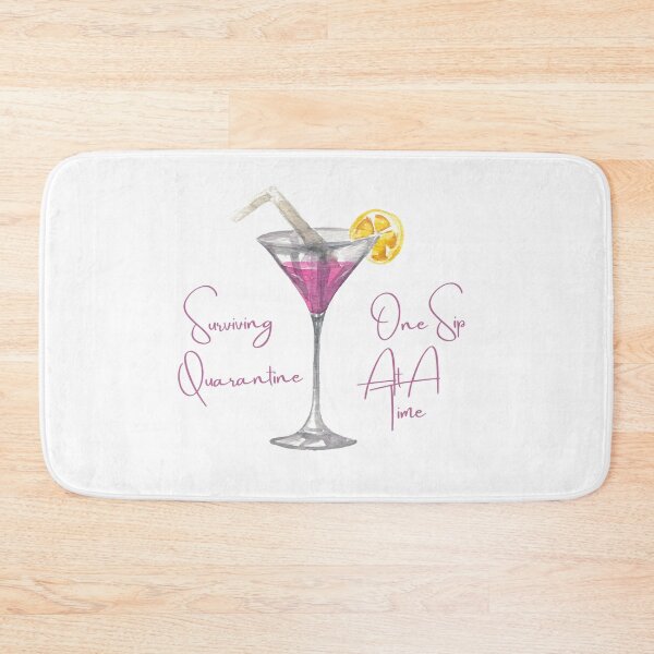 Item preview, Serviving Quarantine One Sip At A Time designed and sold by Red-ElYoubi.