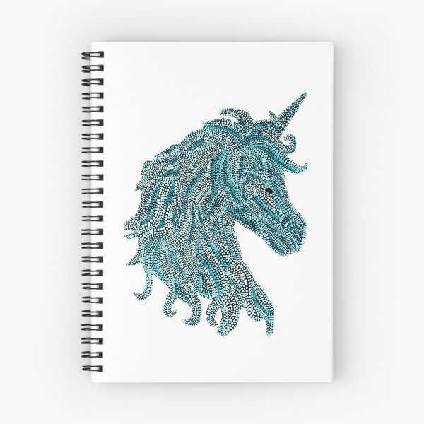 Item preview, Mythical Unicorn - Teal designed and sold by Amy Diener.