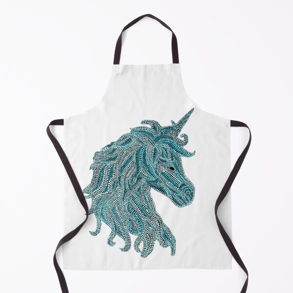 Item preview, Mythical Unicorn - Teal designed and sold by Amy Diener.