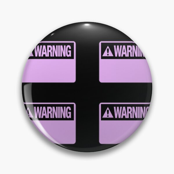 Item preview, Blank Purple Warning Hazard Sign Value Pack designed and sold by everything4eva.