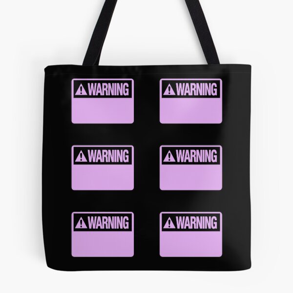 Item preview, Blank Purple Warning Hazard Sign Value Pack designed and sold by everything4eva.