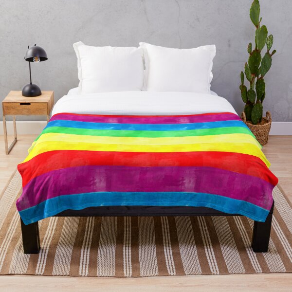 Item preview, Rayas de arco iris de acuarela designed and sold by Versatill.