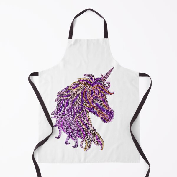Item preview, Mythical Unicorn - Purple & Orange designed and sold by Amy Diener.