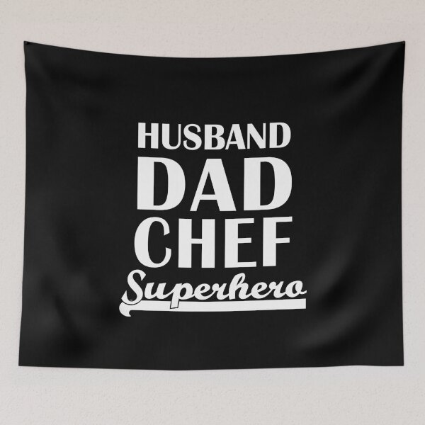 Item preview, Husband Dad Chef Superhero designed and sold by theshirtinator.