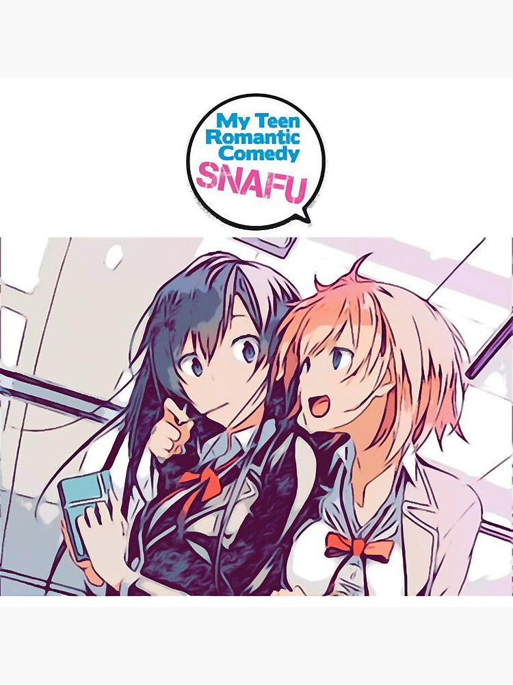 "Oregairu (Sketch) " Sticker for Sale by Yochem2001 | Redbubble