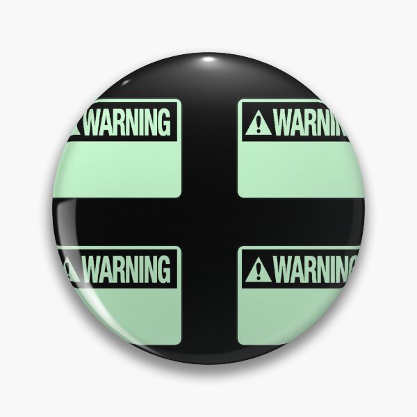 Item preview, Blank Pastel Green Warning Hazard Sign Value Pack designed and sold by everything4eva.