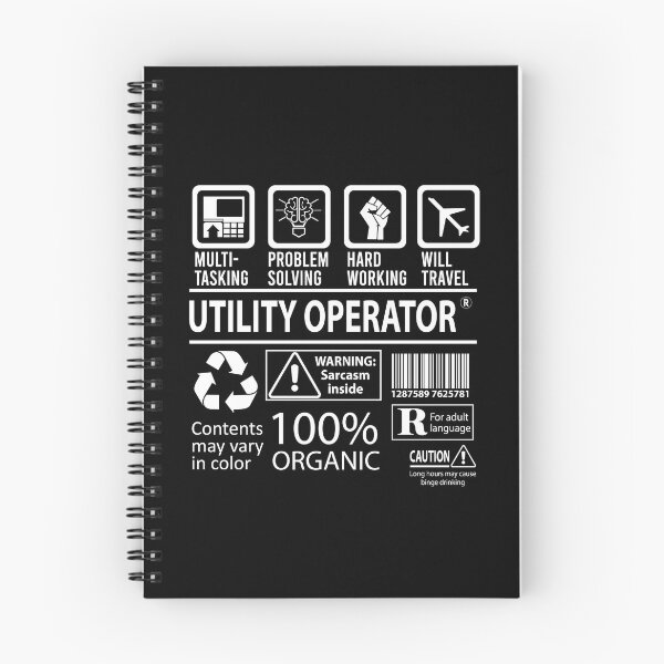 Item preview, Utility Operator T Shirt - Multitasking Job Gift Item Tee designed and sold by llcockroge.