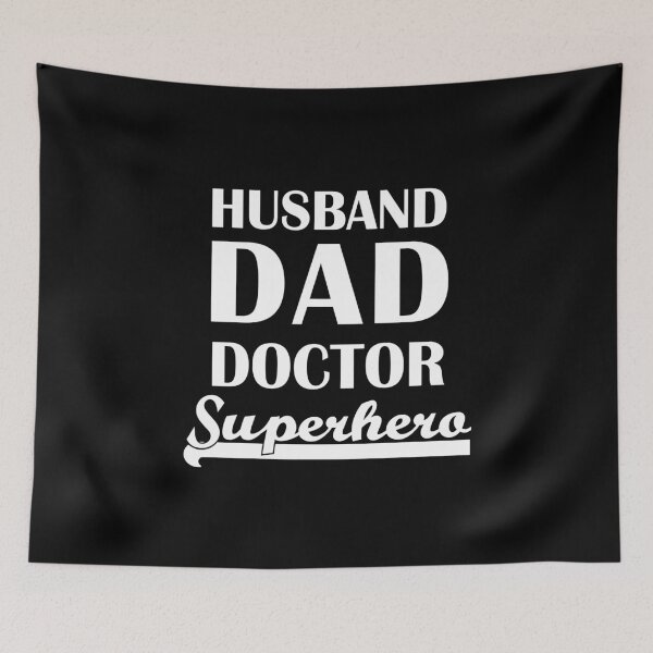 Item preview, Husband Dad Doctor Superhero designed and sold by theshirtinator.