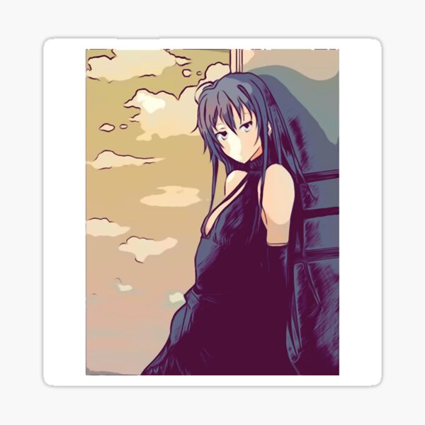 "oregairu (sketch) " Sticker by Yochem2001 | Redbubble