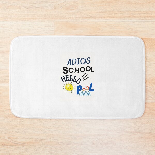Item preview, Adios school hello pool sticker designed and sold by Preetydesign.